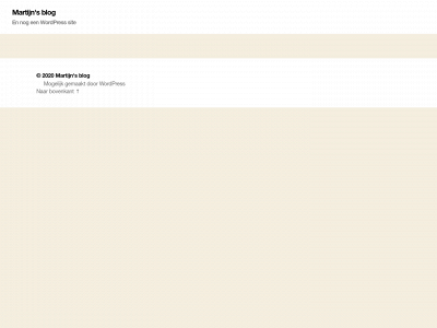 martijnsblog.nl snapshot