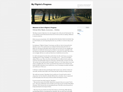 mypilgrimsprogress.com snapshot