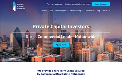 privatecapitalinvestors.com snapshot