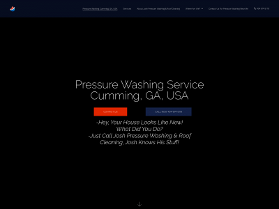 joshpressurewash.com snapshot