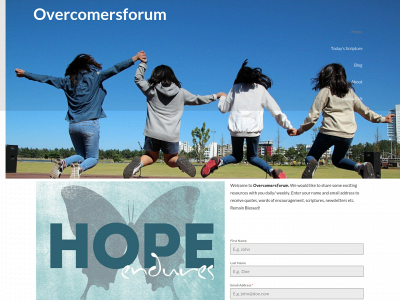 overcomersforum.com snapshot