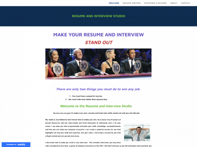 www.winthejob.net snapshot