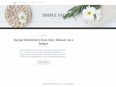 simplesavvies.com snapshot