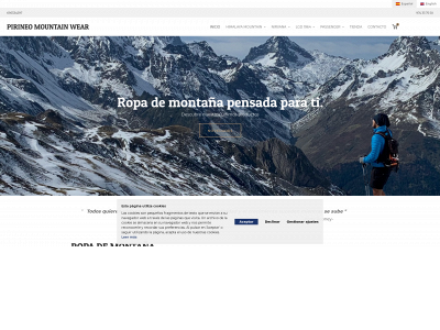pirineomountainwear.com snapshot