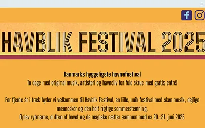 havblikfestival.dk snapshot