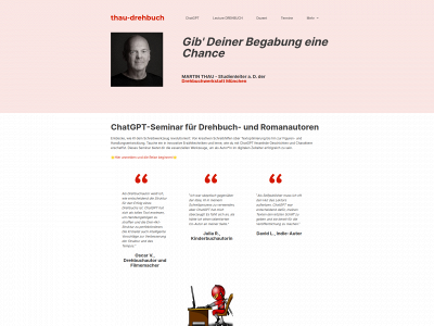 thau-drehbuch.de snapshot