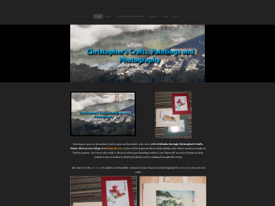 www.christophers-crafts-paints-photos.com snapshot