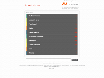 fernandcalla.com snapshot