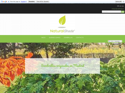 www.naturalshade.es snapshot