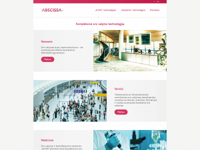 abscissa.lt snapshot