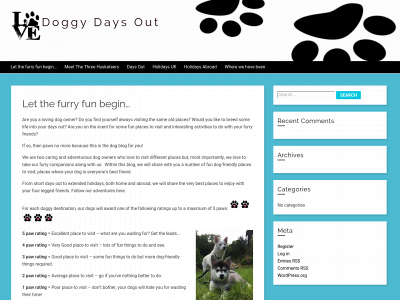 doggydaysout.org snapshot