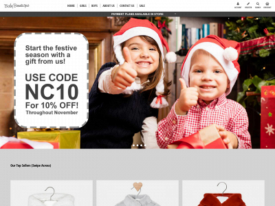 www.babyboutiqueleigh.co.uk snapshot