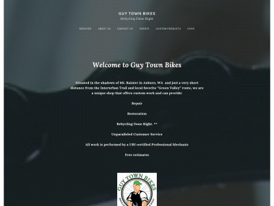 guytownbikes.com snapshot