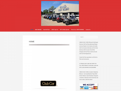 creachgolfcarts.com snapshot