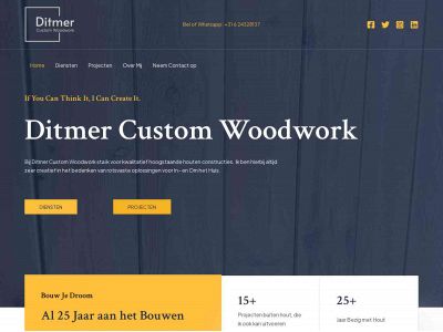 ditmercustomwoodwork.nl snapshot