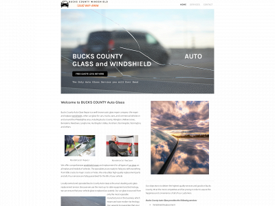 www.buckscountyautoglass.com snapshot