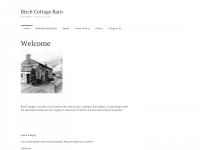 birchcottagebarn.com snapshot