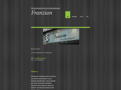 franzian.be snapshot
