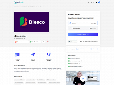 blesco.com snapshot