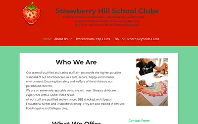 strawberryhillschoolclubs.co.uk snapshot