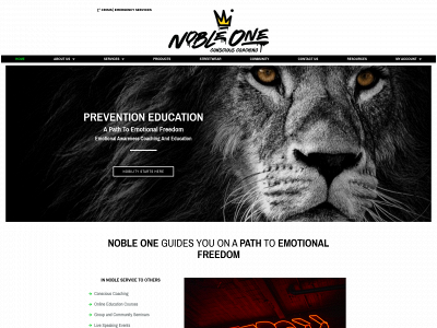 nobleones.org snapshot