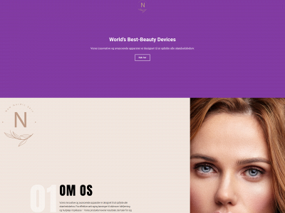 newnordicskin.dk snapshot