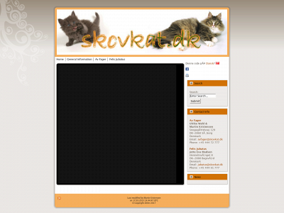 skovkat.dk snapshot