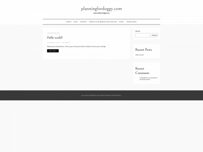 planningfordoggy.com snapshot