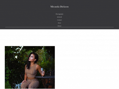 mirandadickson.com snapshot