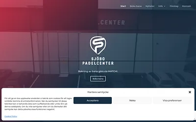 sjobopadelcenter.se snapshot