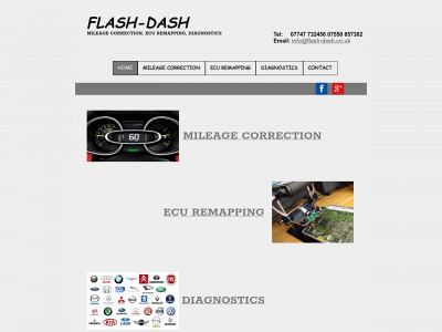 flash-dash.co.uk snapshot