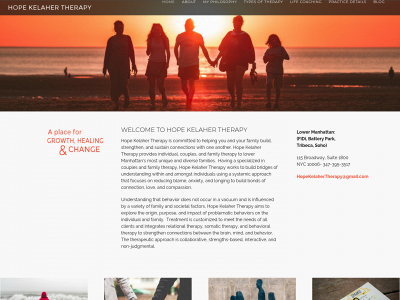 hopekelahertherapy.com snapshot