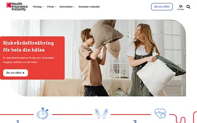 healthinsuranceinstantly.se snapshot