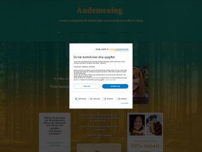 andemening.se snapshot
