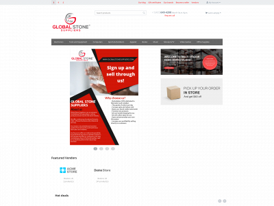 globalstonesuppliers.com snapshot