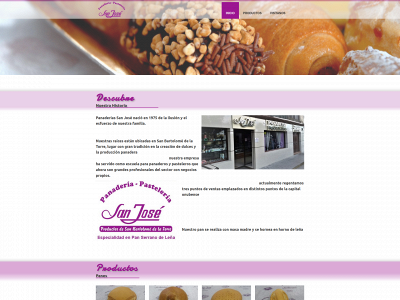 panaderiapasteleriasanjose.es snapshot