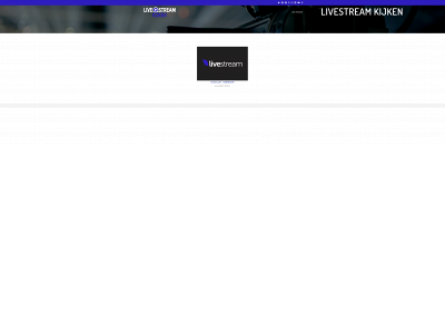 livestreamkijken.nl snapshot