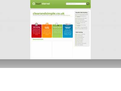 clearandsimple.co.uk snapshot