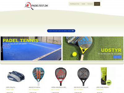 padeltest.dk snapshot