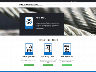 racius.lt snapshot