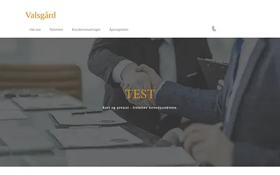 valsgaard.net snapshot