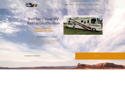 rvplusrentals.com snapshot