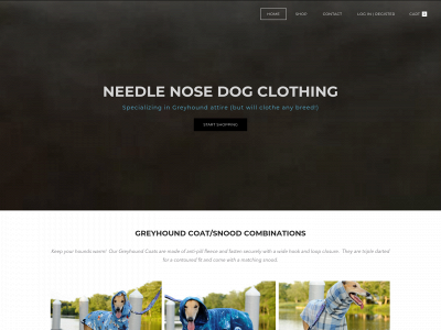 needlenosedogclothing.com snapshot