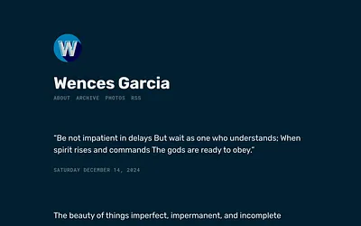 wences.com snapshot