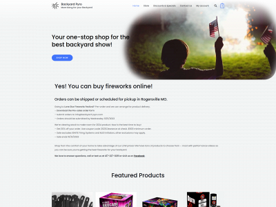 backyard-pyro.com snapshot