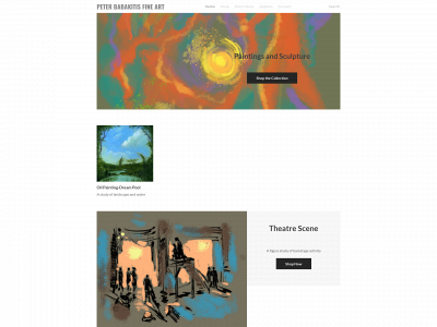 www.peterbabakitisfineart.com snapshot