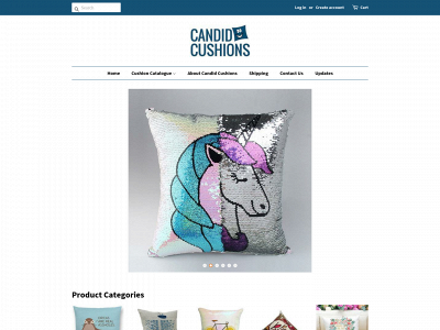 candidcushions.com snapshot
