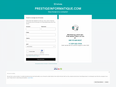 prestigeinformatique.com snapshot