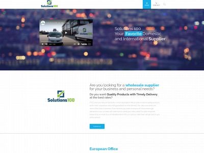solutions100.com snapshot