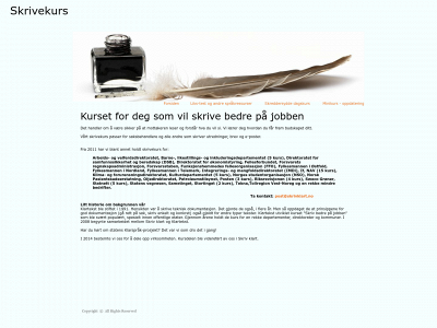 skrivklart.no snapshot